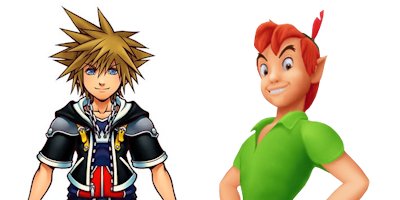 Sora x Peter Pan