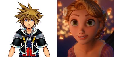 Sora x Rapunzel