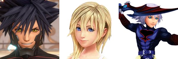 Vanitas x Namine x Riku Replica