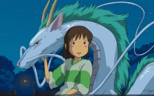 Haku and Chihiro