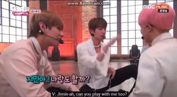 “go play with your hwarang hyungs”