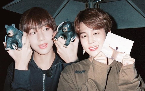 winter bear cover (jimin’s bears) / promise cover (photo taken by taehyung)
