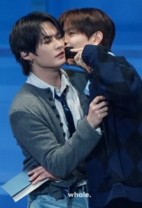 Cheek kiss