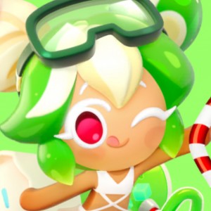 Melon Soda Cookie