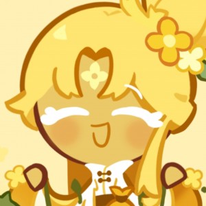 Golden Osmanthus Cookie