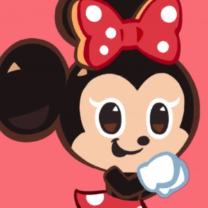 Minnie Mouse Cookie