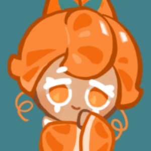 Orange Gummy Cookie