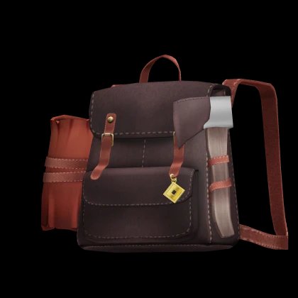 Leather Adventure Backpack