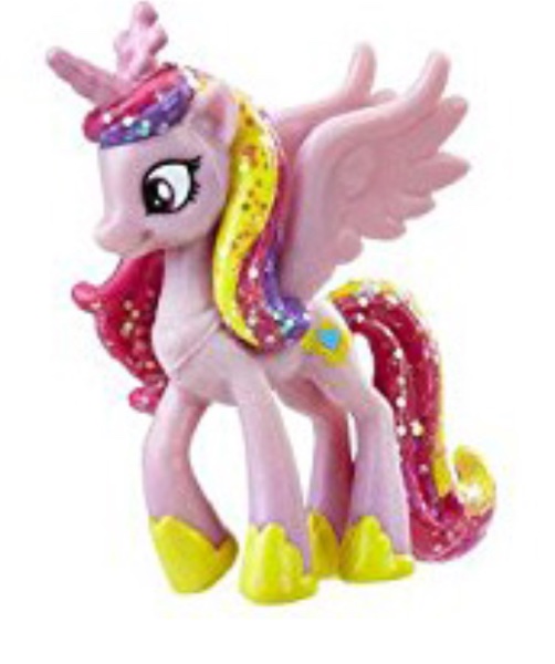 Glittery blind bag figure