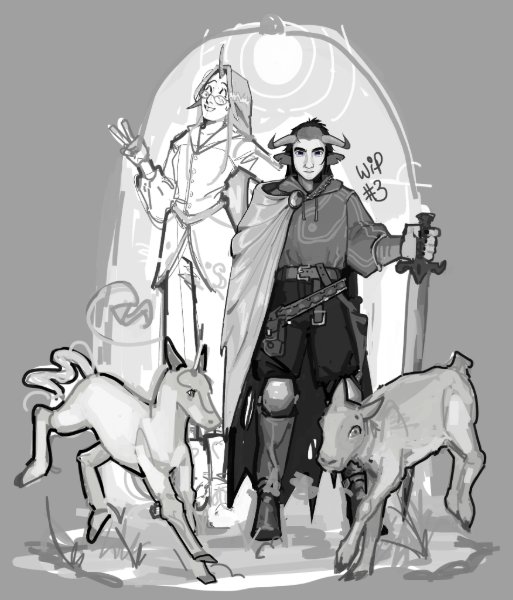 Sheisty Duo by MaraMalovArt
