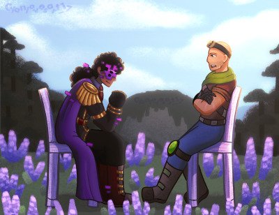 Trauma Duo by cyanlovesart17