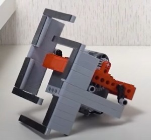 Simple 2-legged walker