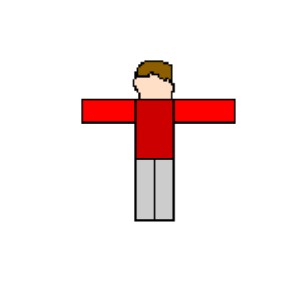 T-posing Tim