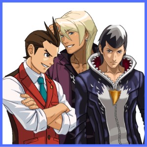 Apollo Justice x Daryan Crescend x Klavier Gavin