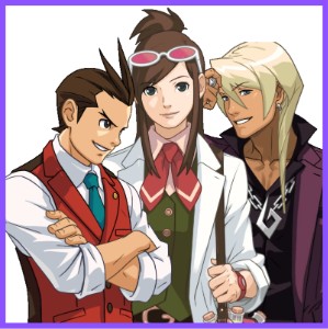 Apollo Justice x Ema Skye x Klavier Gavin