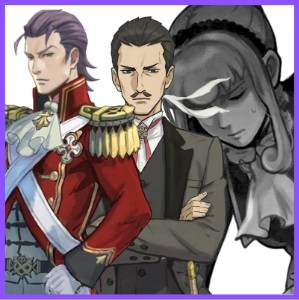 Genshin Asogi x Klint Van Zieks x Lady Baskerville