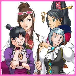 Maya Fey x Ema Skye x Kay Faraday x Franziska Von Karma