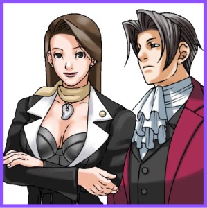 Mia Fey x Miles Edgeworth