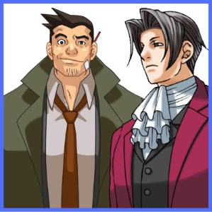 Miles Edgeworth x Dick Gumshoe