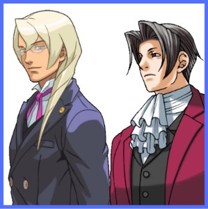 Miles Edgeworth x Kristoph Gavin