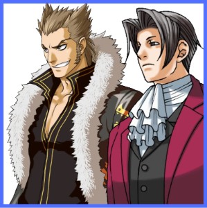 Miles Edgeworth x Shi-Long Lang