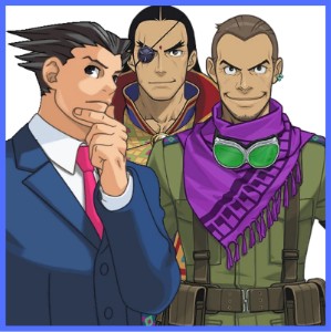 Phoenix Wright x Dhurke Sahdmadhi x Datz Are'bal