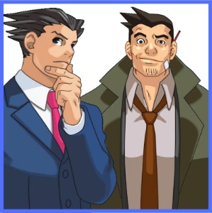 Phoenix Wright x Dick Gumshoe