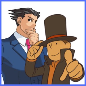 Phoenix Wright x Hershel Layton