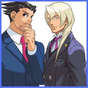 Phoenix Wright x Kristoph Gavin