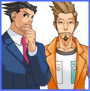 Phoenix Wright x Larry Butz
