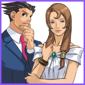 Phoenix Wright x Thalassa Gramarye