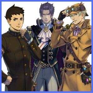 Ryunosuke Naruhodo x Barok Von Zieks x Herlock Sholmes