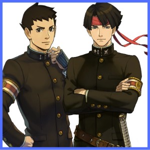 Ryunosuke Naruhodo x Kazuma Asogi