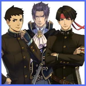 Ryunosuke Naruhodo x Kazuma Asogi x Barok Van Zieks