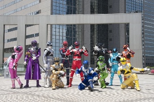 Kyuranger suits