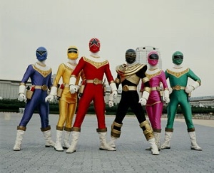 Ohranger suits