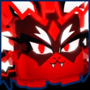 Red plasma wolf
