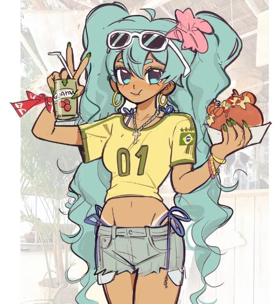 Brazillian Hatsune Miku