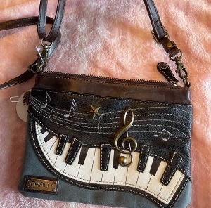 piano handbag