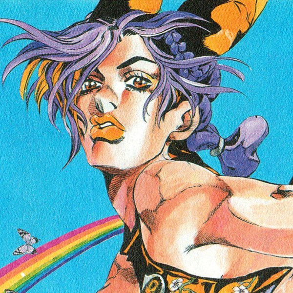 purple + orange