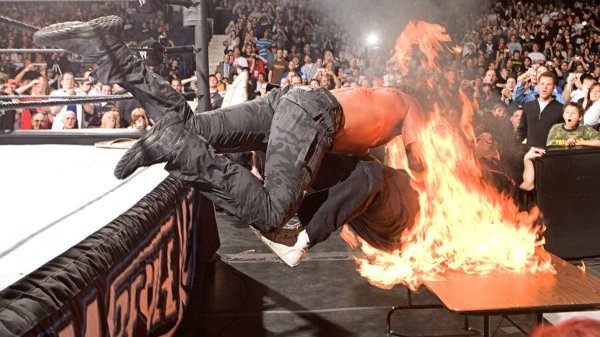 Edge vs. Mick Foley (WrestleMania 22)
