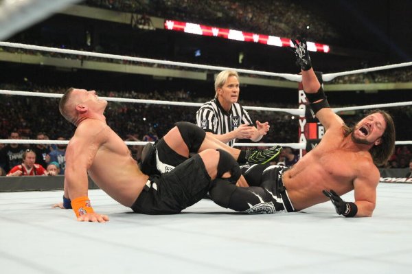 John Cena vs. AJ Styles (Royal Rmble 2017)