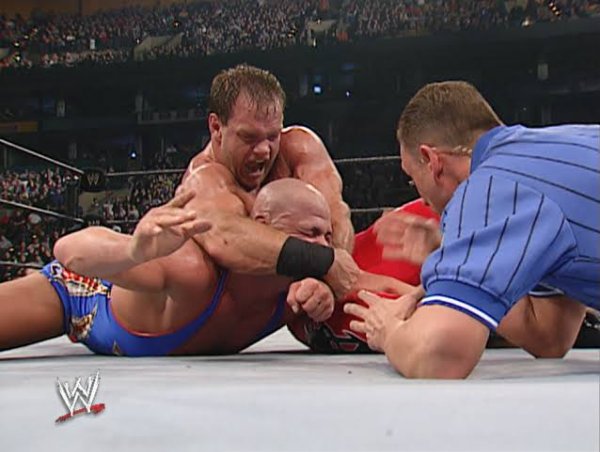 Kurt Angle vs. Chris Benoit (Royal Rumble 2003)