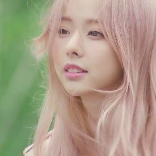 faded pink hair