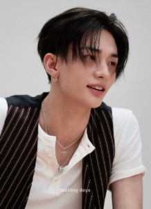 Slicked Back Undercut with Curtain Hair