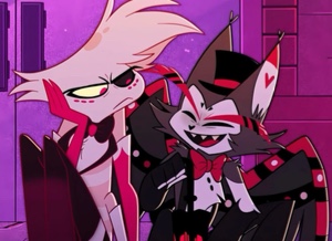Husk x Angel Dust: HuskerDust/CasinoHearts