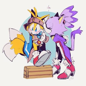 tails x Blaze