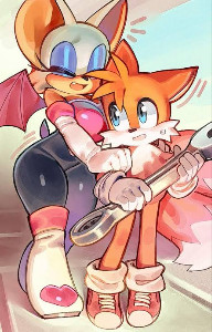 tails x Rouge