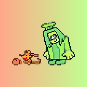 Orange and Green