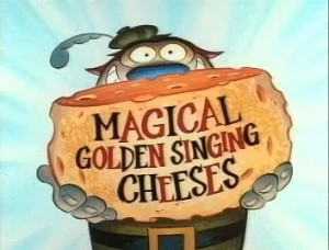 Magical Golden Singing Cheeses